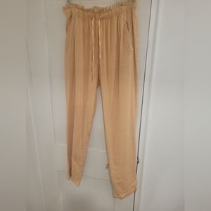New Monrow Peach Pants Size Small